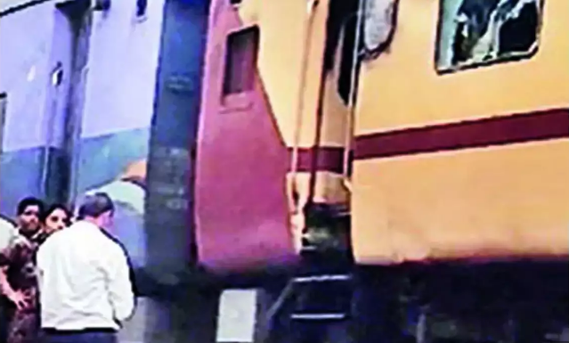 AC coach of train catches fire in city, no injuries reported