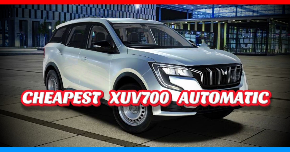 Mahindra XUV700’s Most Affordable Automatic Variant Coming Soon: Details