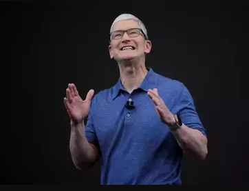 Apple CEO Tim Cook on calling its AI system, Apple Intelligence: It was sort of calling it what ….