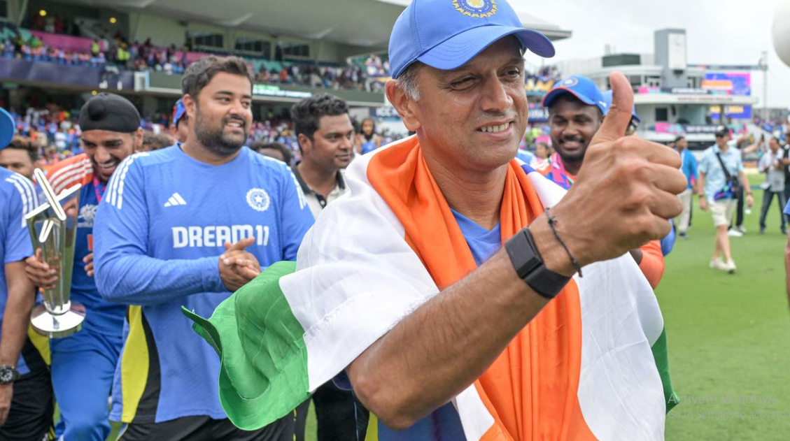 Dignified Rahul Dravid signs off as India coach with World Cup high