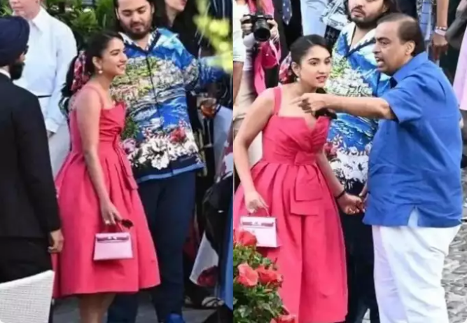 Radhika Merchant wore a 65-year-old vintage Dior dress for Ambani’s Portofino bash