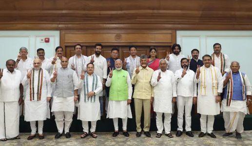 PM Modi Gets Written Support From C Naidu, Nitish Kumar, Oath On Saturday