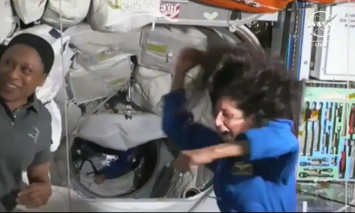 Watch: Indian-Origin Astronaut Sunita Williams Dances On Her Arrival At Space Station