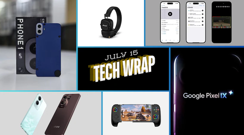 Tech wrap for July 15: Latest releases include iQOO Z9 Lite, Marshall Major V, Amkette Evofox Deck, and more.