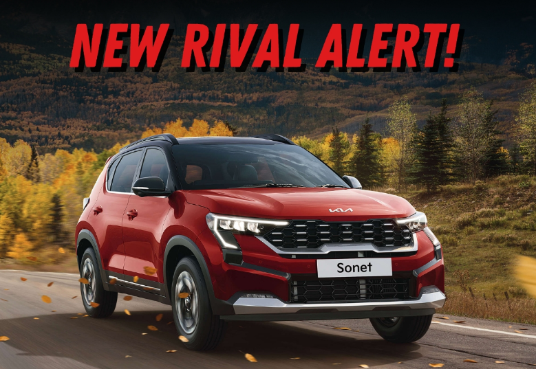 Upcoming competitor for Kia Sonet expected to debut in January 2025.