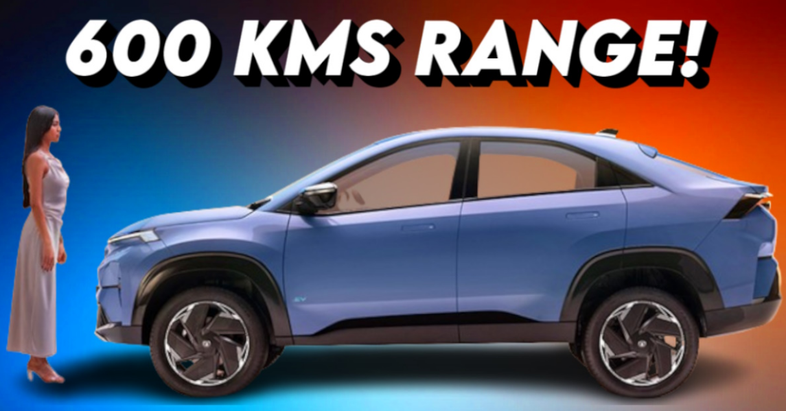Tata Curvv.EV Coupe Electric SUV will come with 2 battery packs, providing an impressive range of 600 kilometers which leads its segment