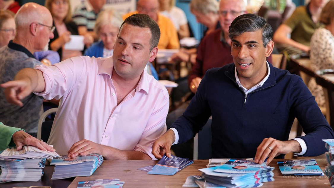 U.K. elections 2024: Faced with prospect of defeat, Rishi Sunak says he is ‘fighting hard for every vote’
