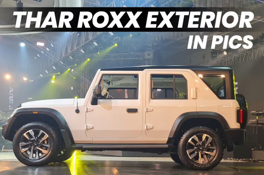 5 Door Mahindra Thar Roxx Exterior Explained In 10 Images