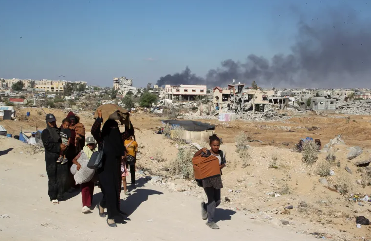 Biden notes a ceasefire in Gaza but cautions against attempts to sabotage the agreement.