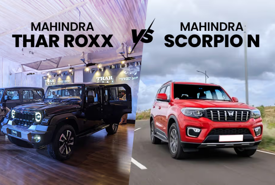2024 Mahindra Thar Roxx 5 Door vs. Scorpio N: A Comparison of the Paper Specifications of the Family Feud