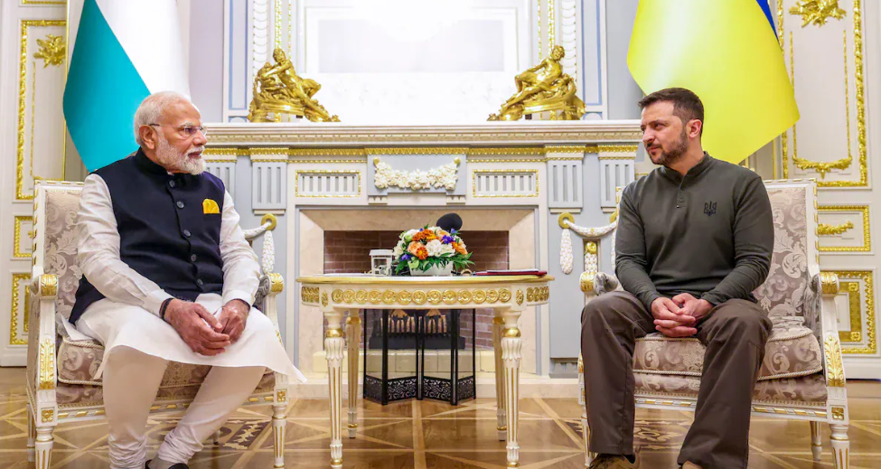 “India Not Neutral, On Side Of Peace”: PM Modi On Historic Ukraine Visit