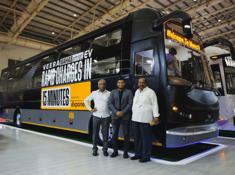 Exponent Energy Introduces Rapid 15-Minute Charging for Electric Buses