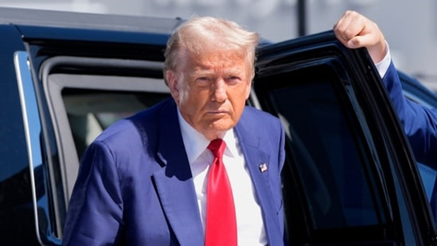 Donald Trump is reported to be unharmed after gunshots were heard at a golf club in Florida