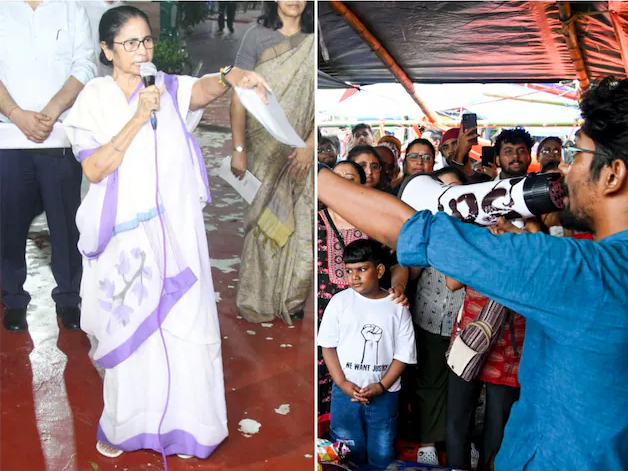 ‘…While CM takes action, Doctors still protest: BJP mocks ‘Trust’ after Mamata’s move on Kolkata CP’