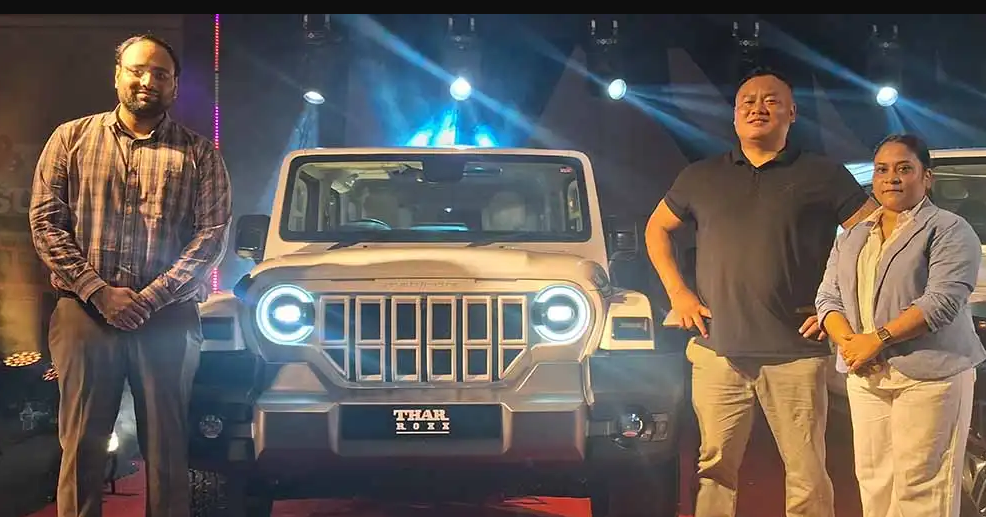 Nagaland: Paralympic medalist Hokato introduces new SUV called Thar ROXX