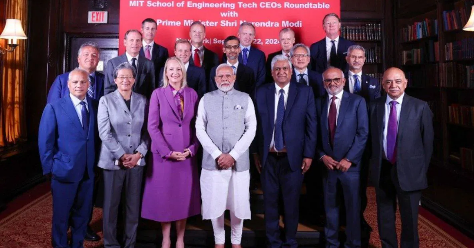 PM Modi holds meeting with technology executives in New York, talks about new technology developments