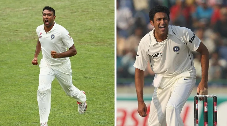 When will Ashwin surpass Kumble to become India’s highest Test wicket-taker?