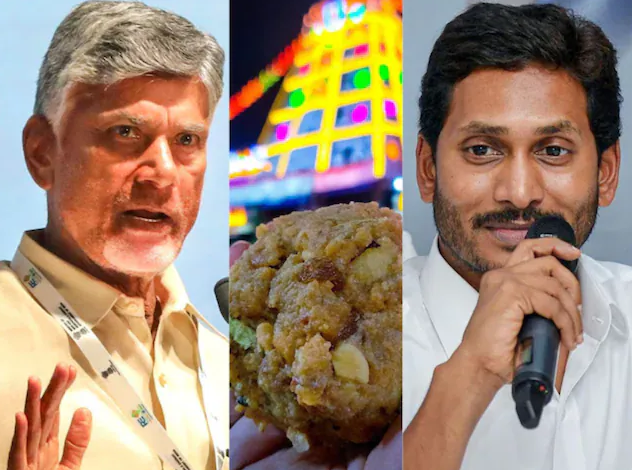 CM Naidu orders high-level investigation into Tirupati Laddoo controversy as Jagan shamelessly tries to justify his actions