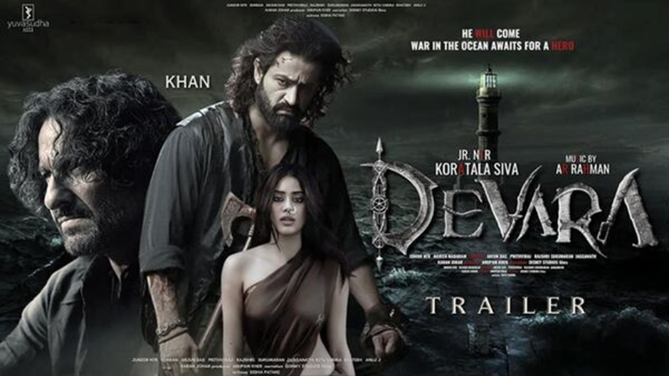 Day 1 of Devara-Part 1 sees Jr NTR, Janhvi Kapoor’s film making ₹140 Cr globally.