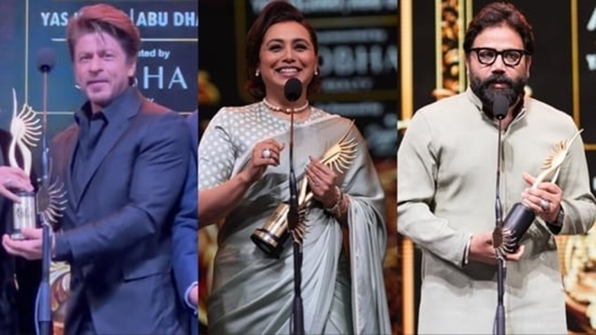 Shah Rukh Khan and Rani Mukerji are crowned best actors at IIFA 2024, Animal emerges as a big winner in full list of winners