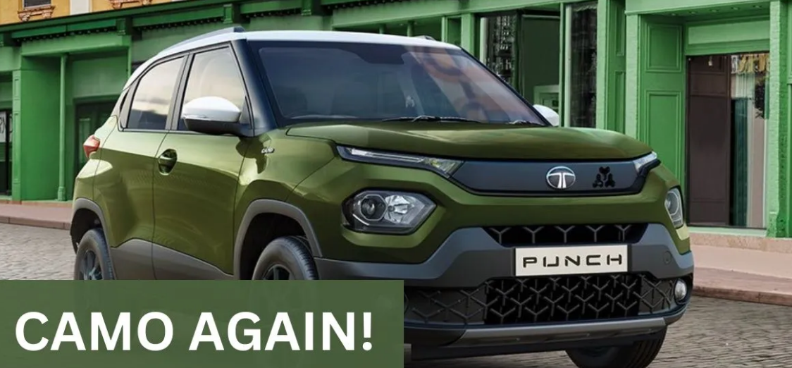 Tata Punch Camo Edition introduced again in India with updated price and information