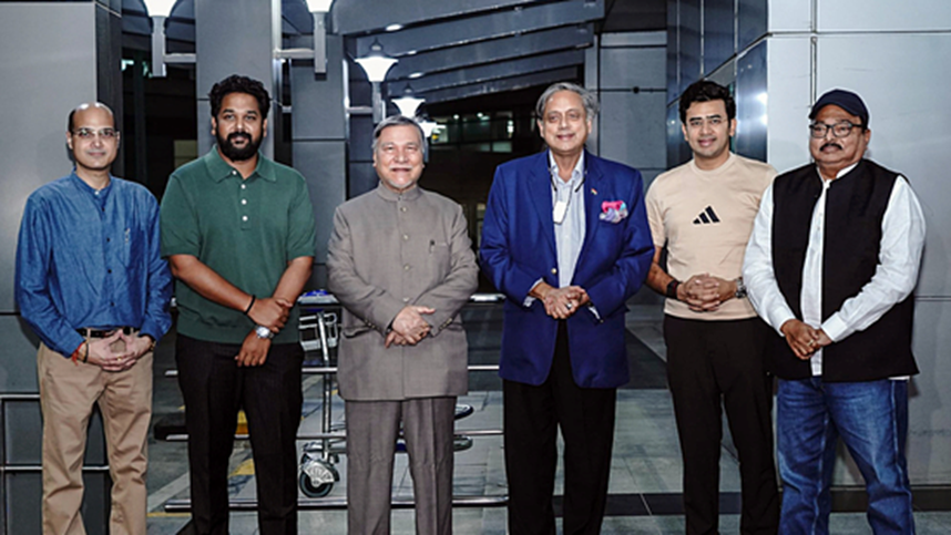 Shashi Tharoor visits 9/11 memorial in US, says Pakistan’s terrorism ‘not acceptable to us’